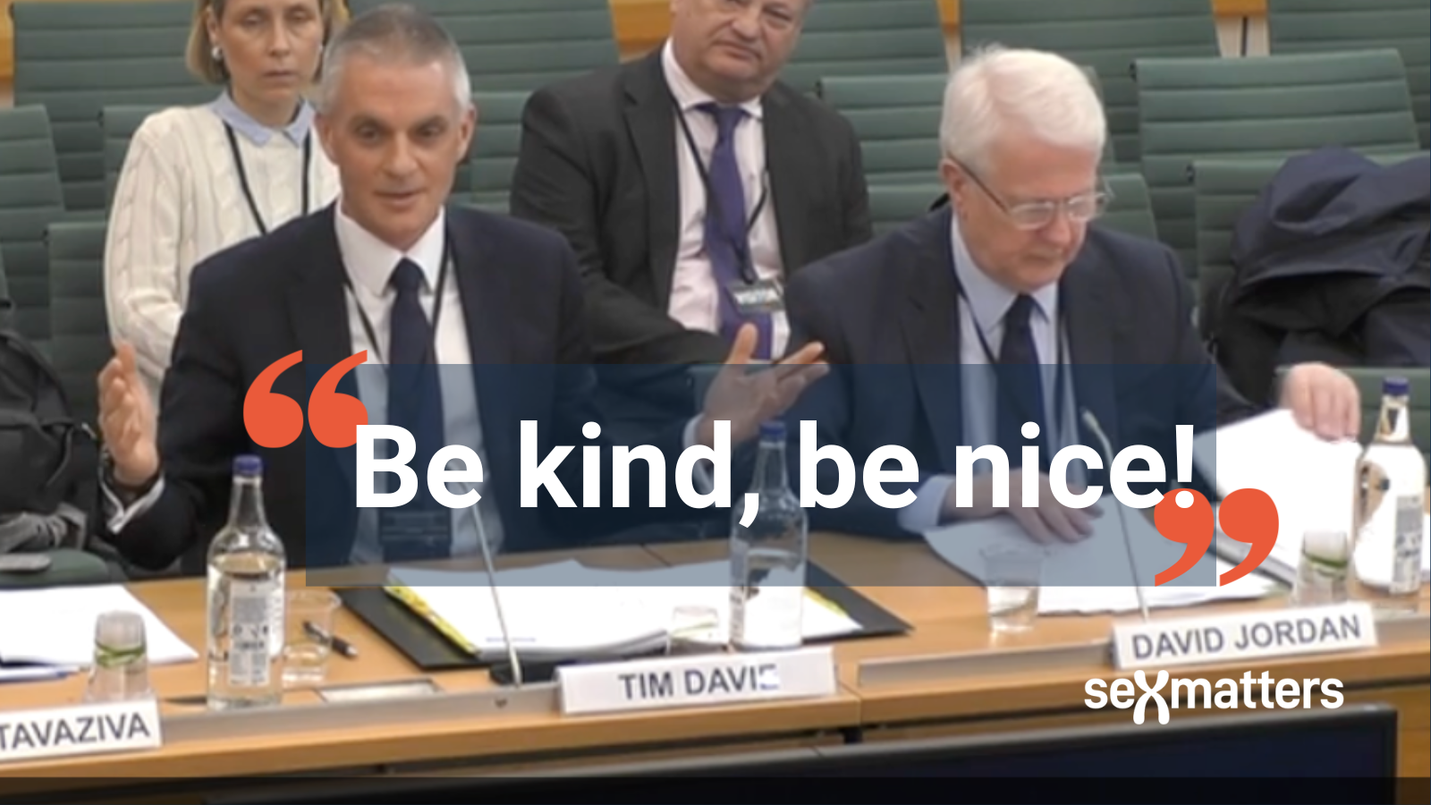 Be kind, be nice