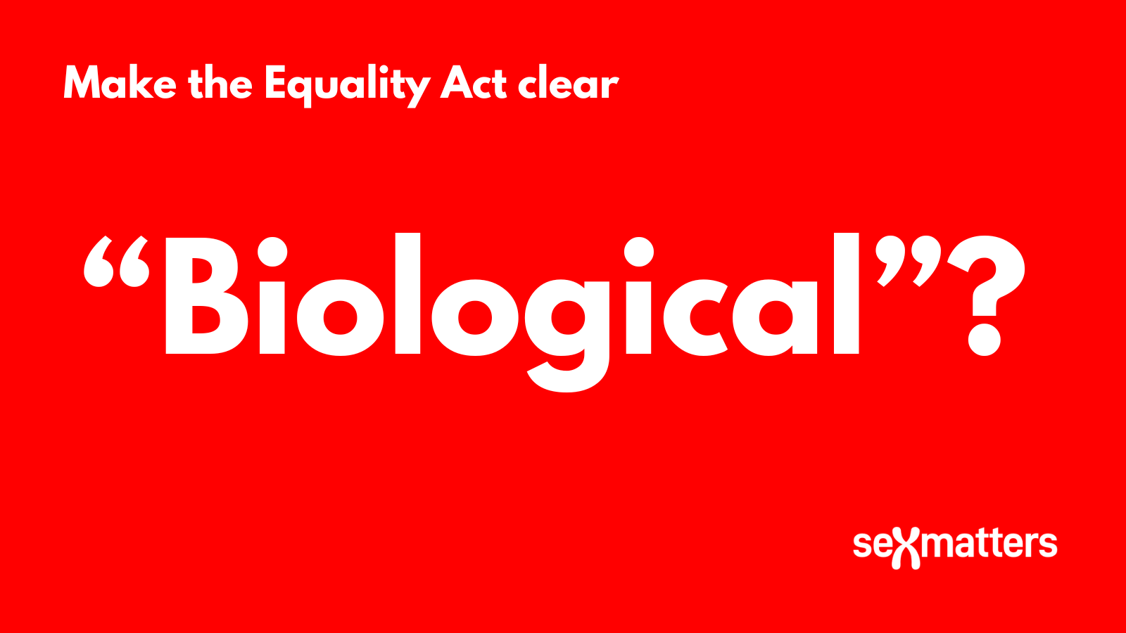"Biological"?