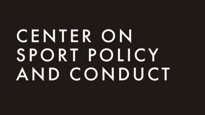 Center on sport policy and conduct
