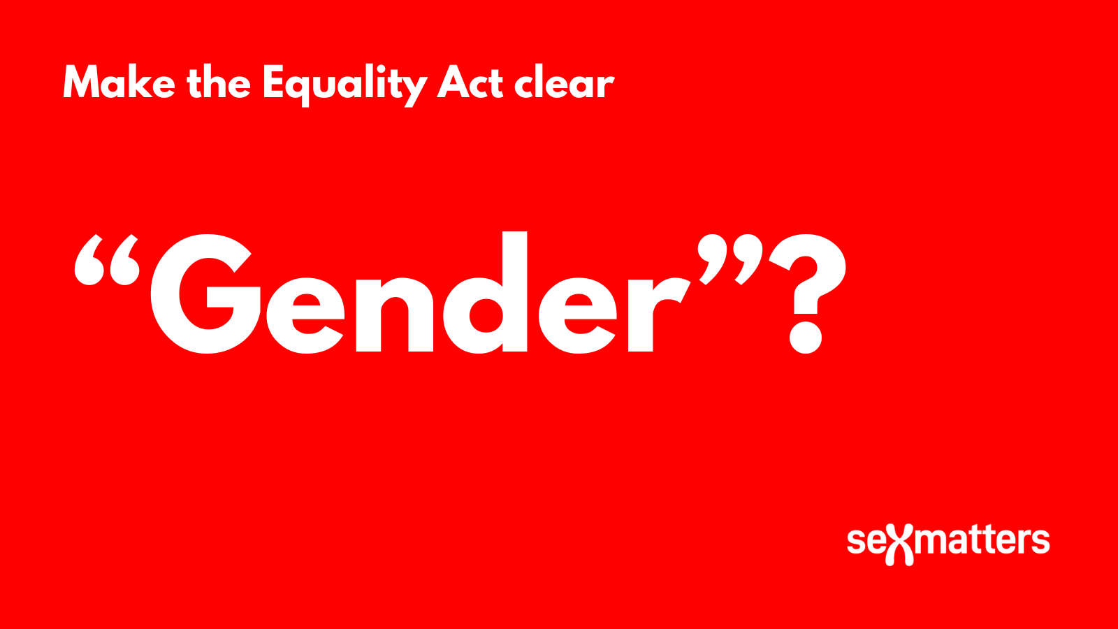 "Gender"?