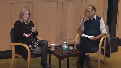 Helen Joyce and Sir Partha Dasgupta