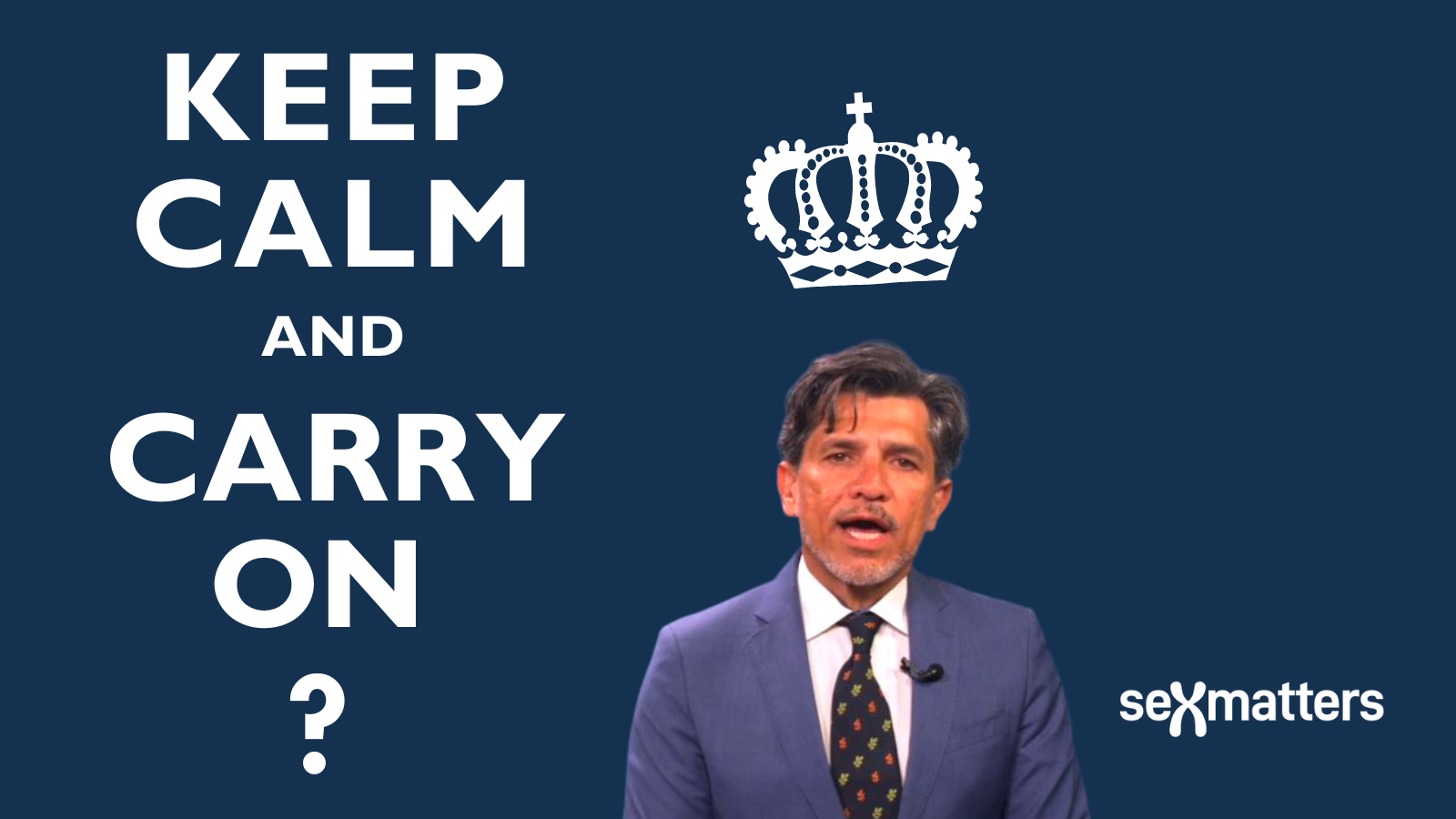 Keep calm and carry on?