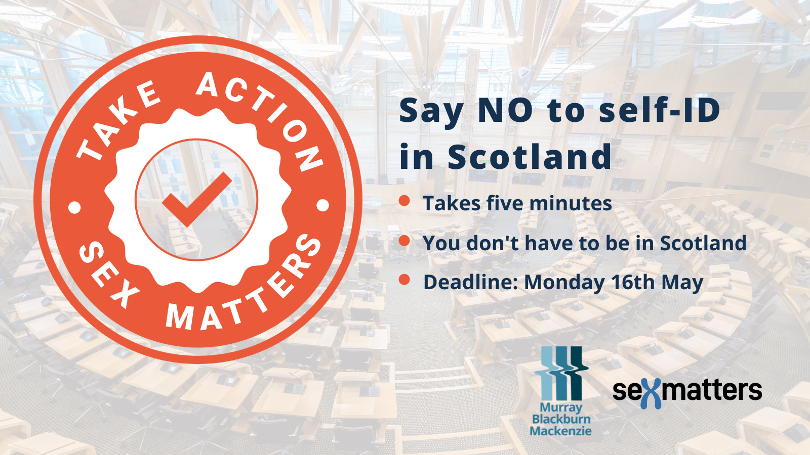 Say NO to self-ID in Scotland