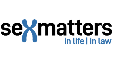 Sex matters in life | in law