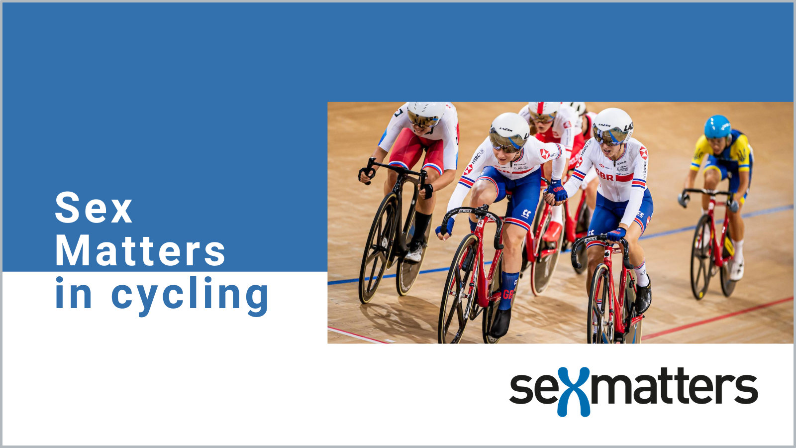 Sex Matters in cycling