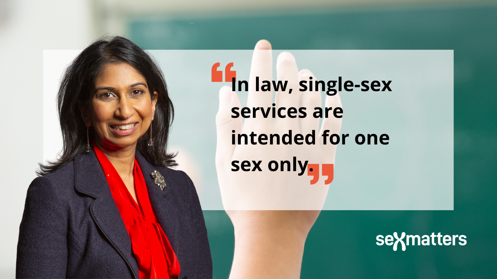 "In law, single-sex services are intended for one sex only."