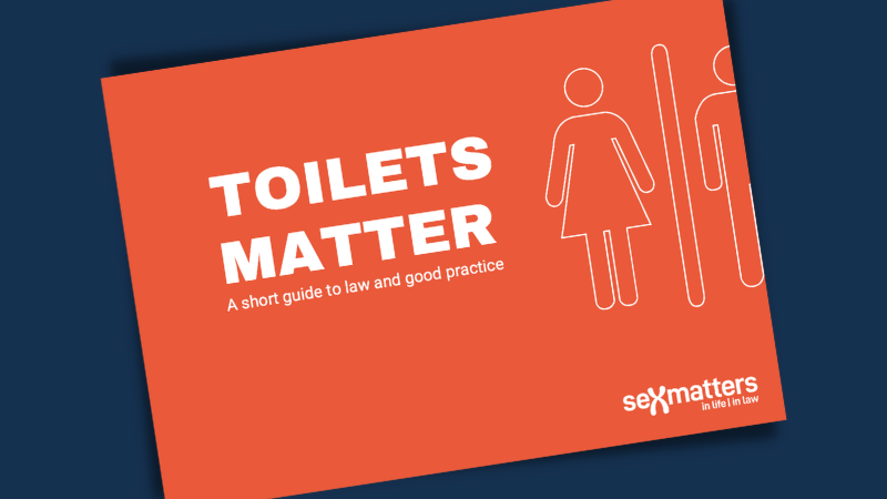 Toilets matter – a short guide to law and good practice