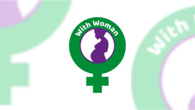With Woman